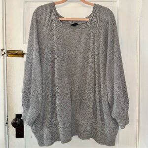 Torrid Women's Gray Knit Sweater